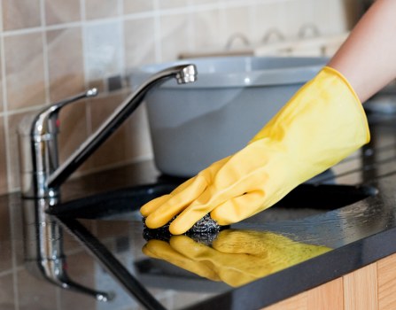 Carpet cleaning team focusing on recycling and waste sorting in Stroud Green
