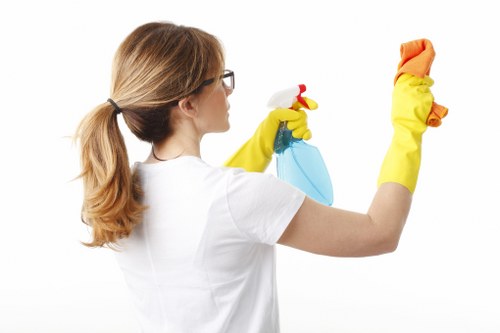 Final safety check after a carpet cleaning service